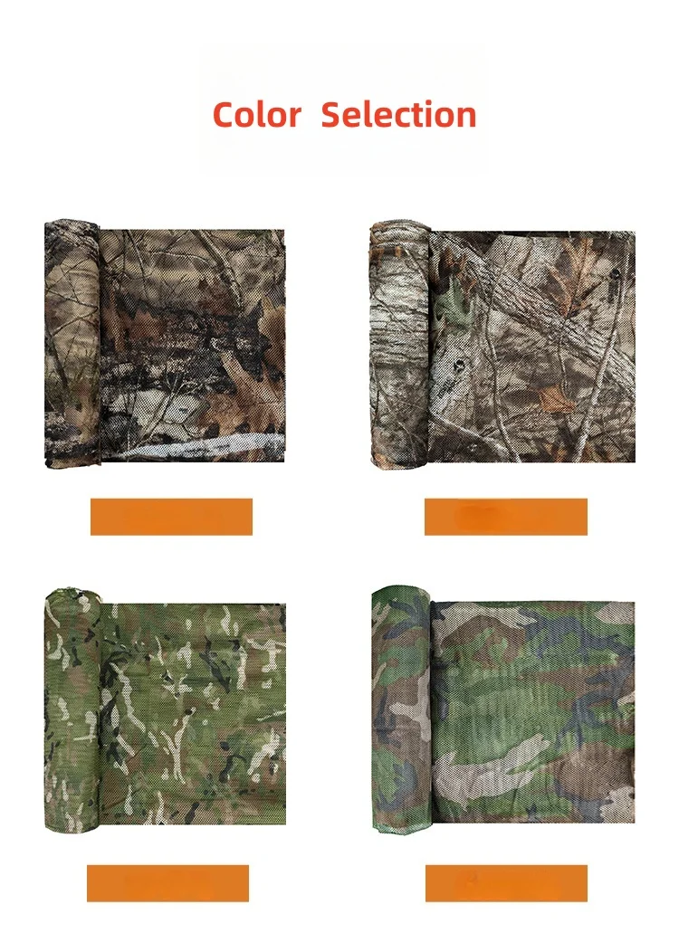 Capa camuflaje biónico enrollada para transporte
