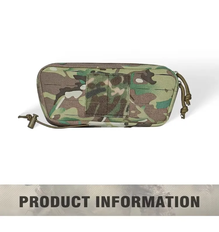 Estuche táctico MOLLE con clip para cinturón