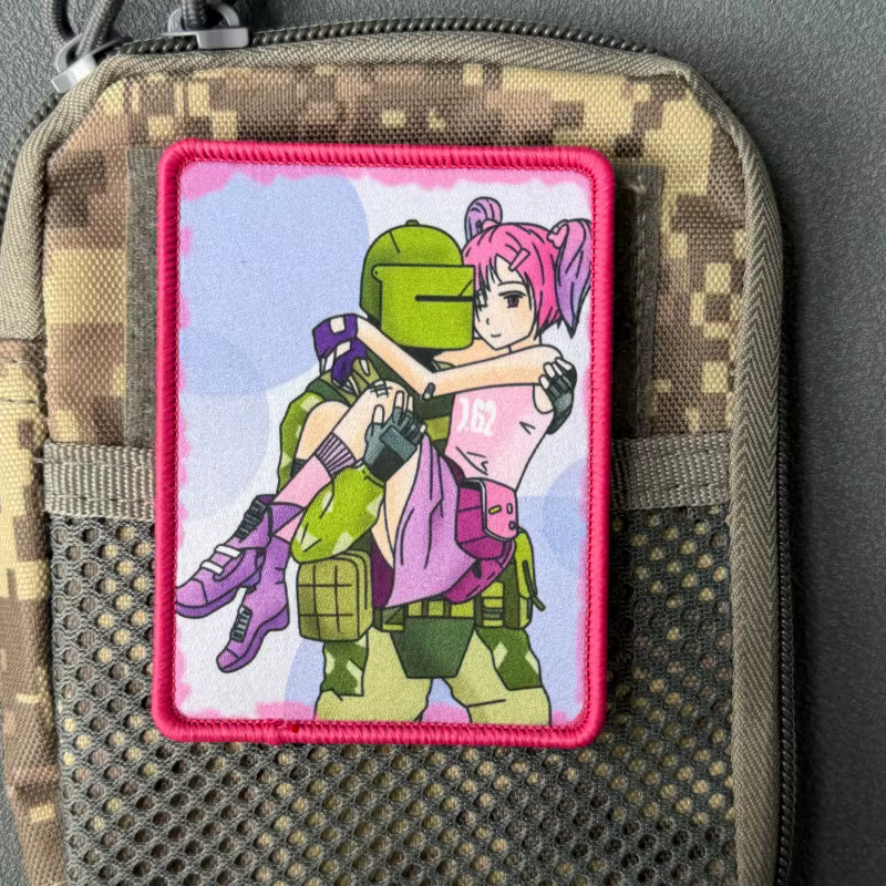 Parche táctico estilo insignia moral con Velcro para mochilas - imagen 4