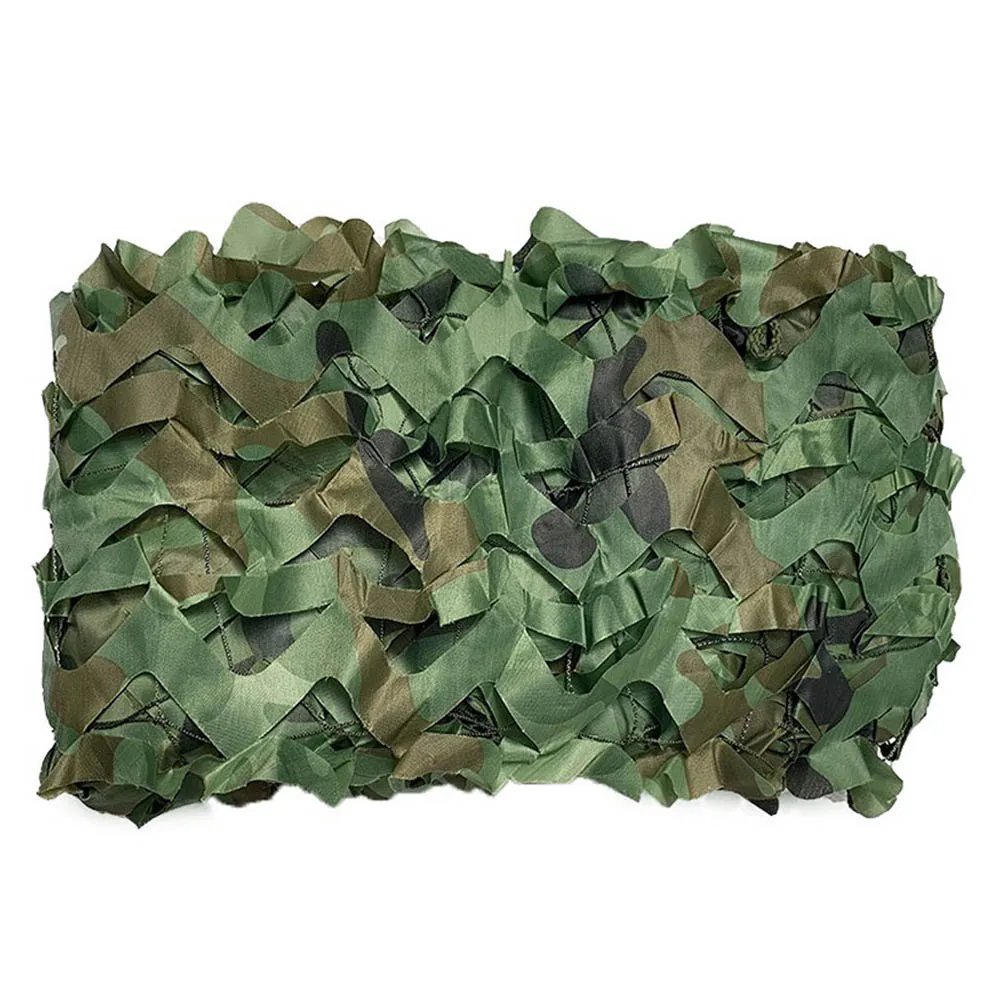 Red de camuflaje en uso para cubrir áreas