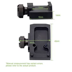 SOTAC GEAR ROMEO1 Optics Mini - Mira punto rojo táctica con montaje