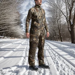Hudson traje caza pato camuflaje superior con pantalón y babero