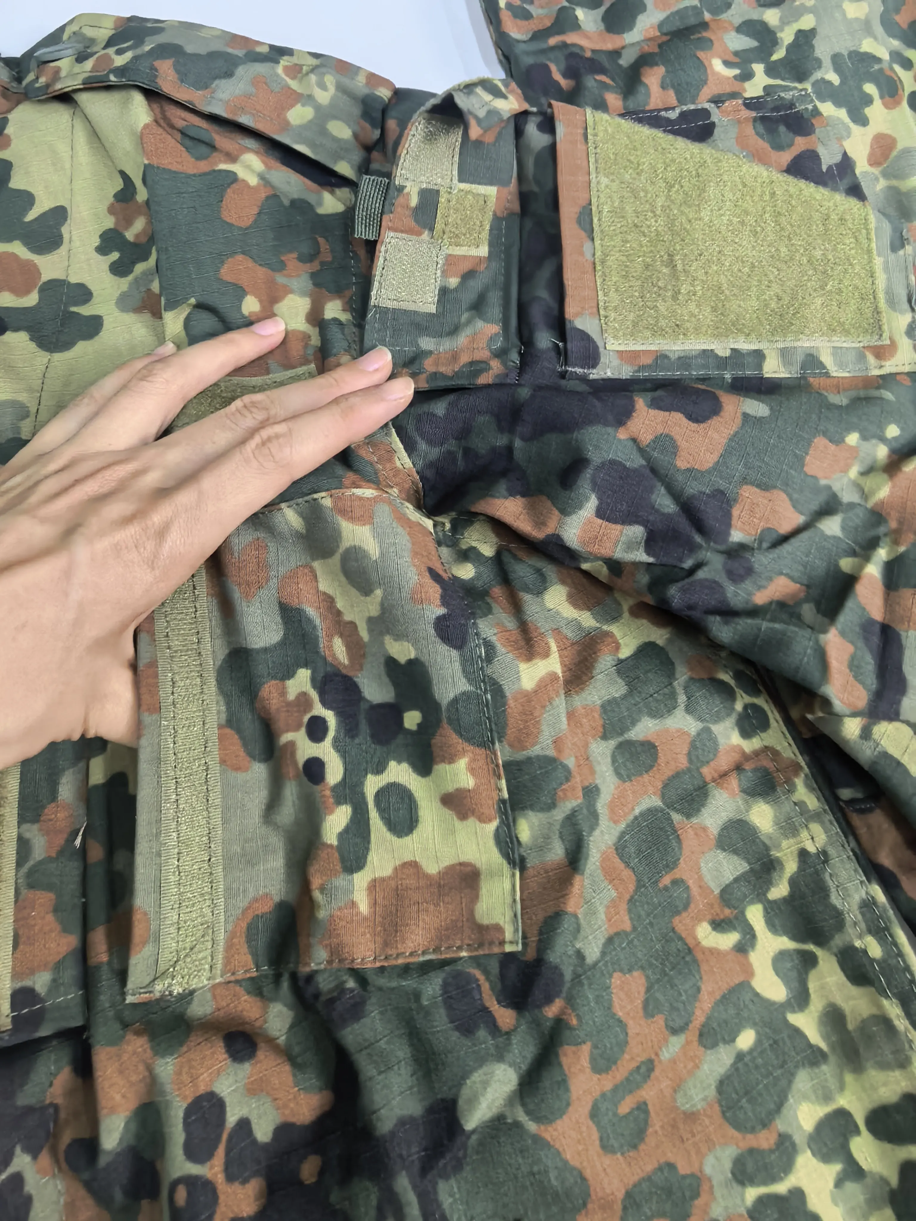Chaqueta táctica BDU alemana de entrenamiento militar para hombre - imagen 4