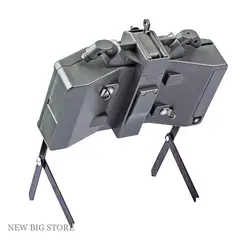 Pistola de agua táctica eléctrica con control remoto y clip para bolas