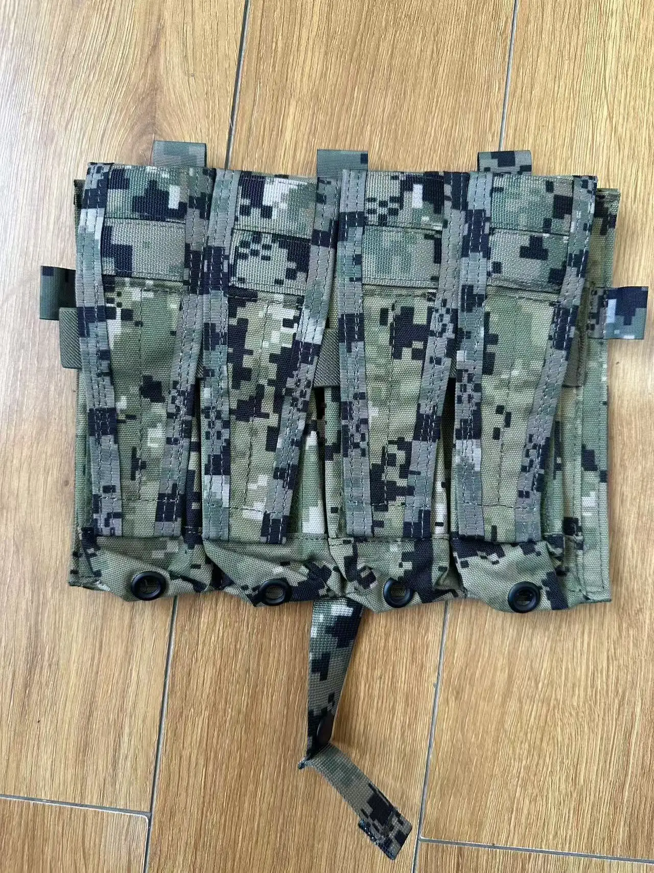 JPC AVS chaleco táctico exterior con placa frontal y bolsa cargadores - imagen 2