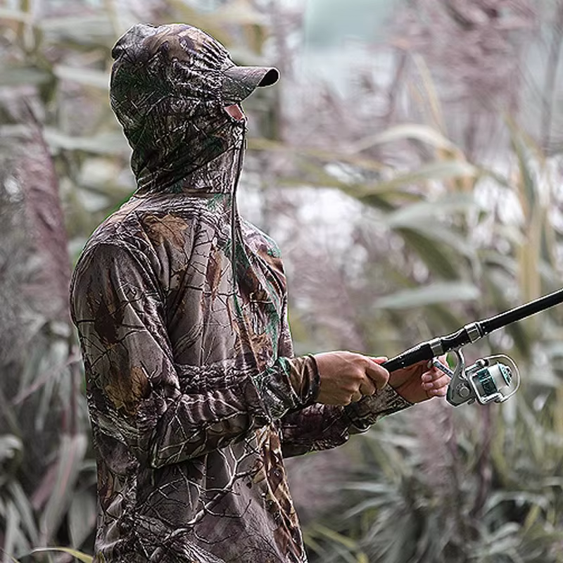 Chaqueta camuflaje biónico Icesilk – Transpirable y secado rápido caza y pesca - imagen 2