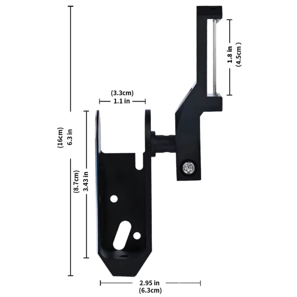 Funda pistola IPSC giratoria 1911/CZ aleación aluminio táctica - imagen 2