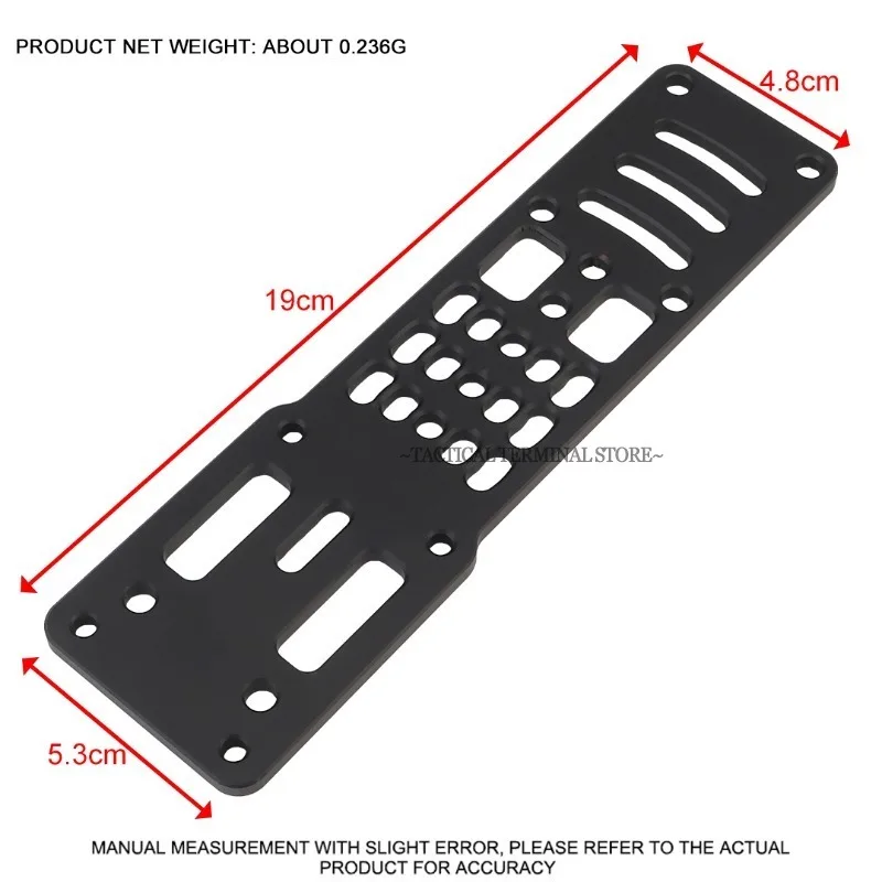 Adaptador modular MOLLE para funda de pistola extracción rápida - imagen 4