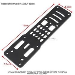 Adaptador modular MOLLE para funda de pistola extracción rápida