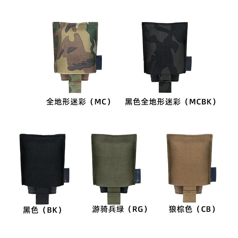 Bolsa plegable táctica en modo desplegado
