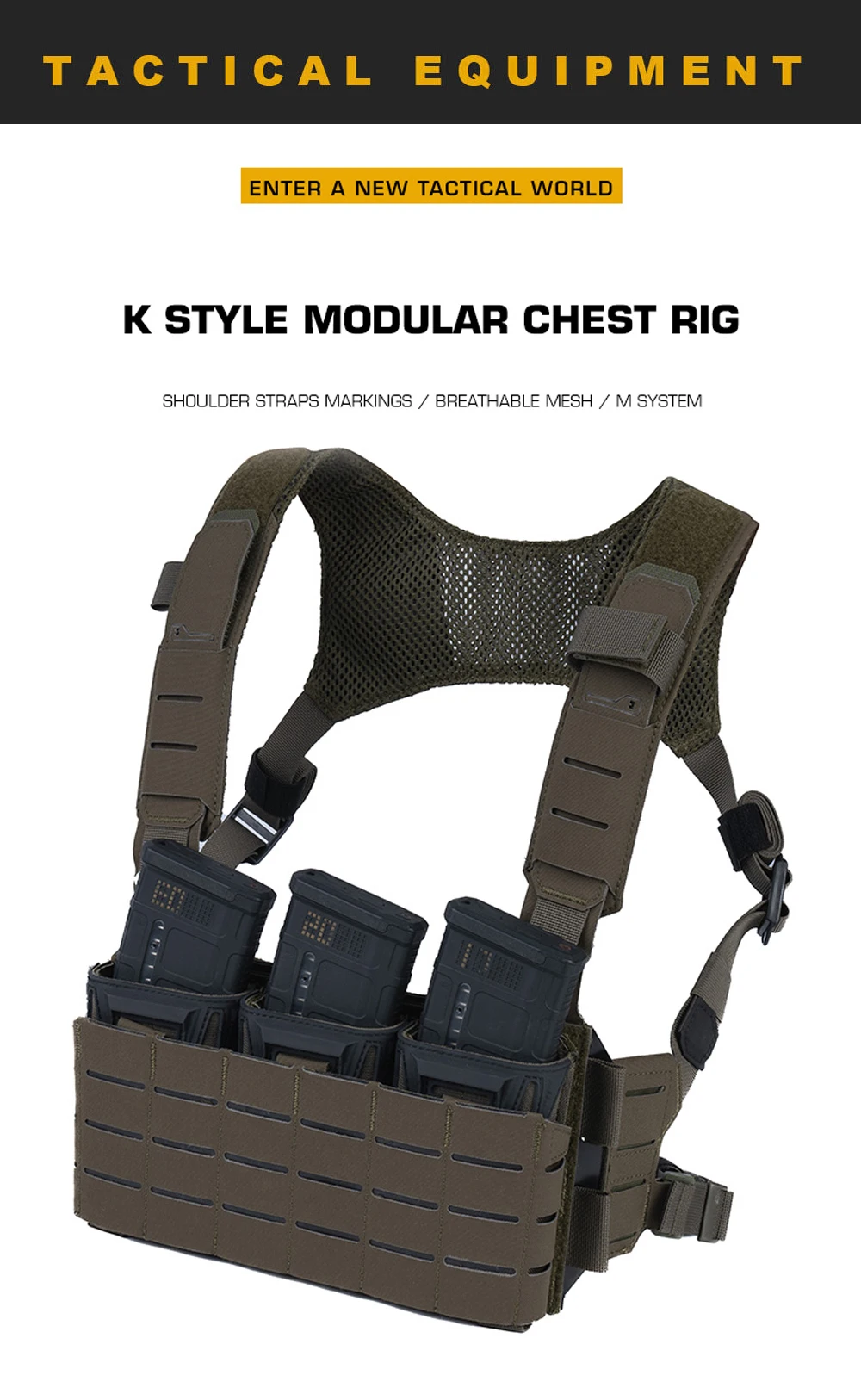 Chaleco táctico HX con panel frontal y diseño camuflaje