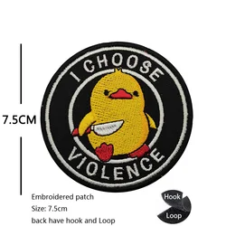 Parche bordado PVC tejón de miel – Diseño personalizado táctico