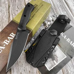 Cuchillo de supervivencia hoja recta para aire libre y uso diario