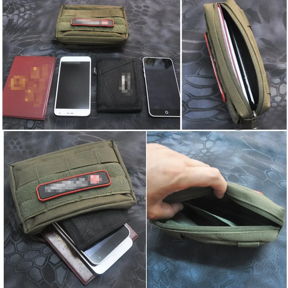 Bolsa táctica compacta en vista general