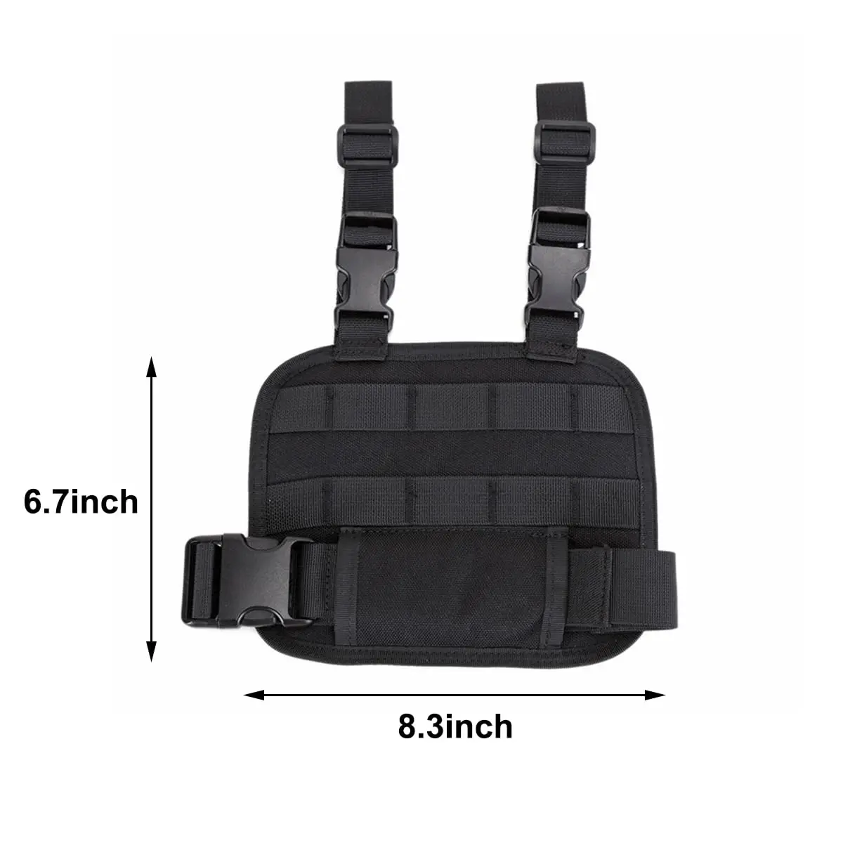 Sistema MOLLE para pierna con funda universal correas ajustables