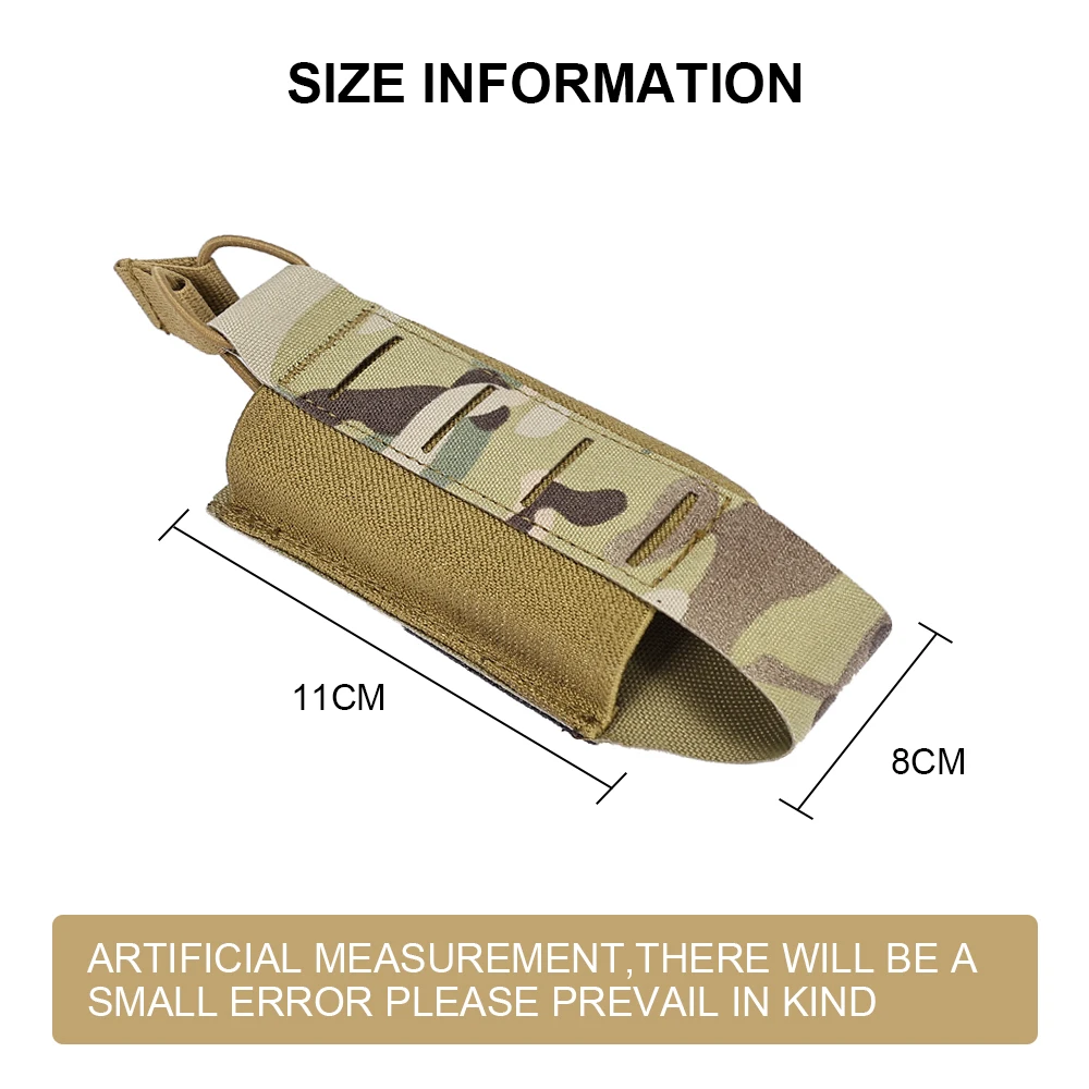 Funda táctica elástica para cargador en nylon con refuerzo Tegris