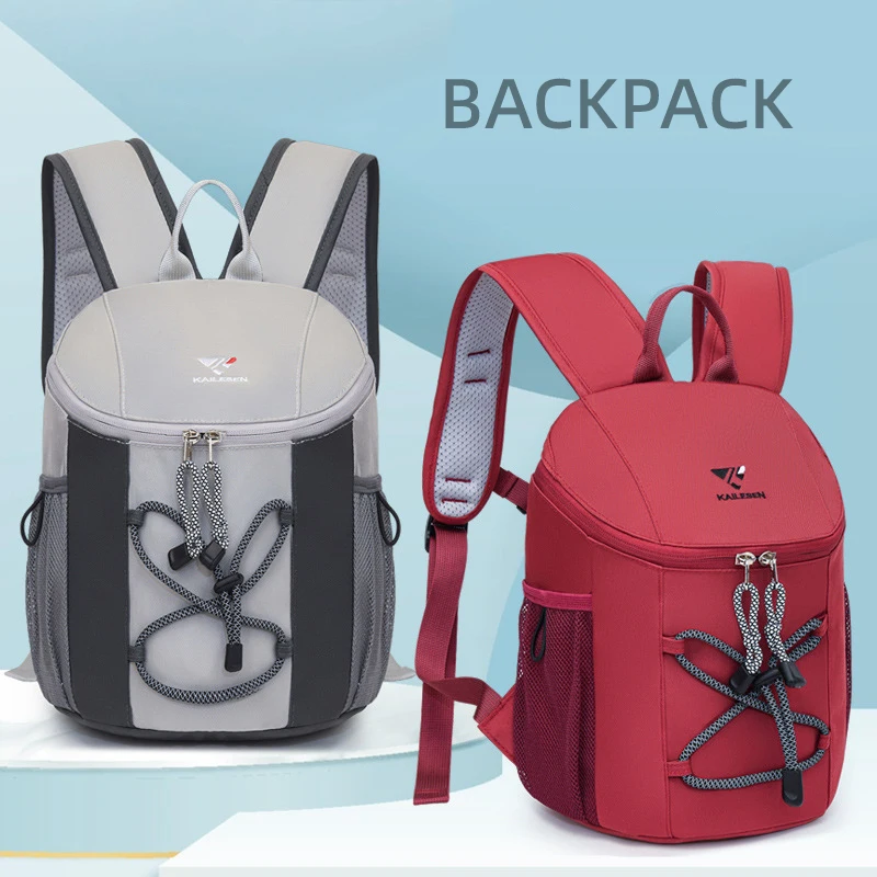 Mochila táctica ligera con cordón – Daypack senderismo y viaje - imagen 2