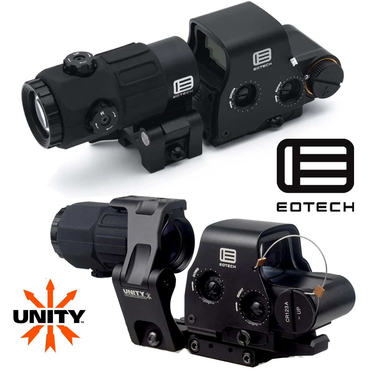 EOTECH G33 Mira holográfica aumento fijo con montura Unity FAST FTC - imagen 3