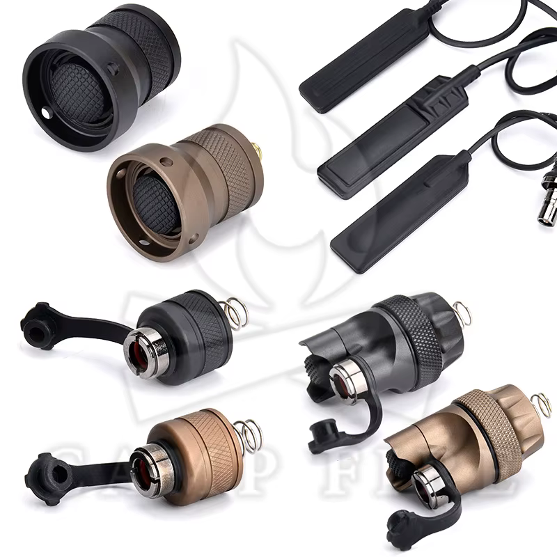 SureFire Z68 Interruptor remoto de botón, cinta momentánea
