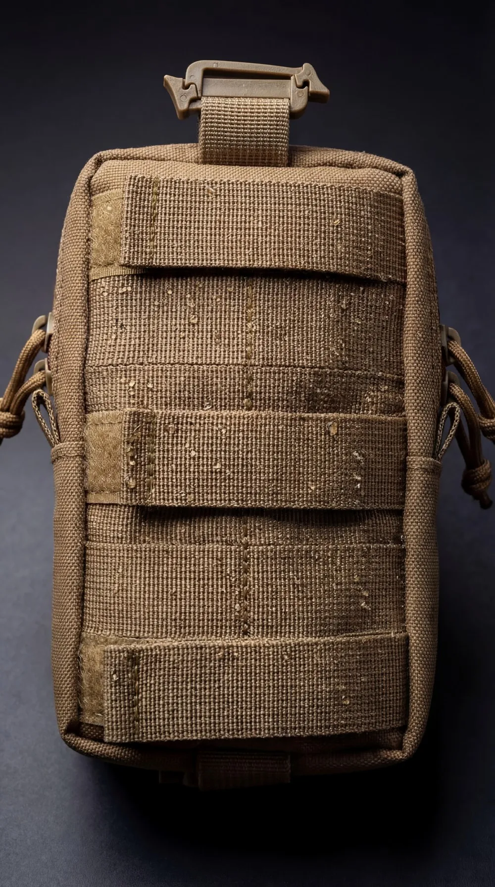 Vista de la bolsa en mochila