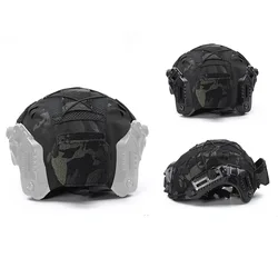 Funda casco táctico CS tela resistente caza y aire libre