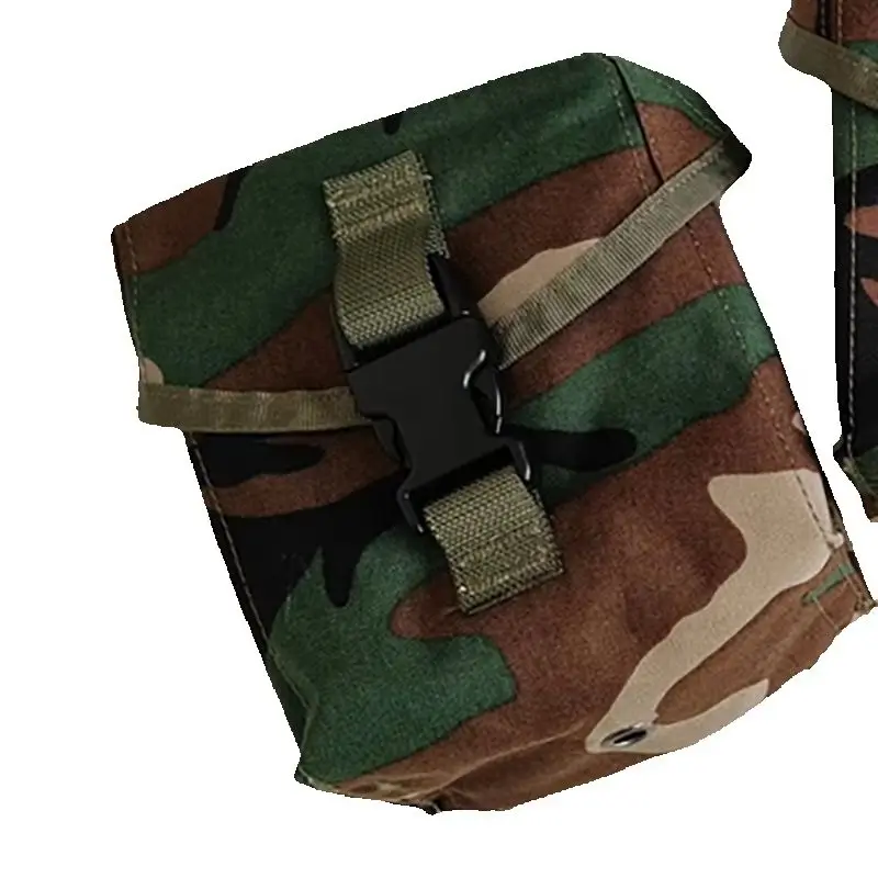 Bolsa de munición MOLLE camuflaje selva con soporte interno - imagen 3
