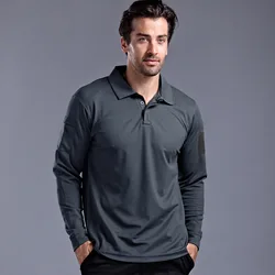 Camiseta manga larga hombre transpirable secado rápido running