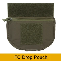 Chaleco táctico FCPC V5 con portaplacas y riñonera MOLLE