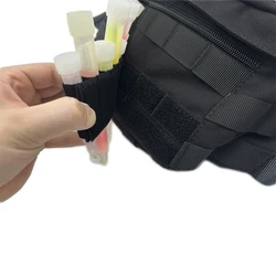 Bolsa táctica EDC elástica gancho y bucle para herramientas y plumas