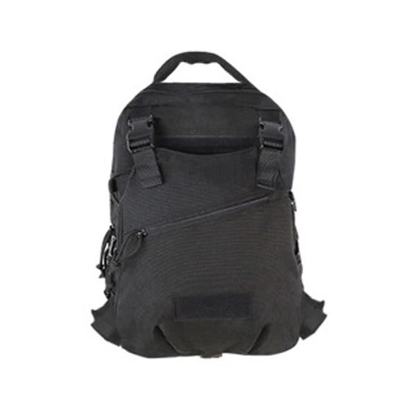 Mochila táctica convertible en configuración de mochila