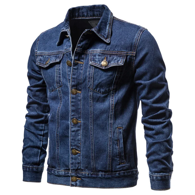 Chaqueta vaquera mezclilla homme – Ajuste slim moderno