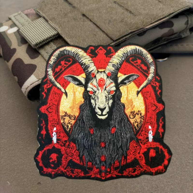 Parche estampado para ropa y accesorios