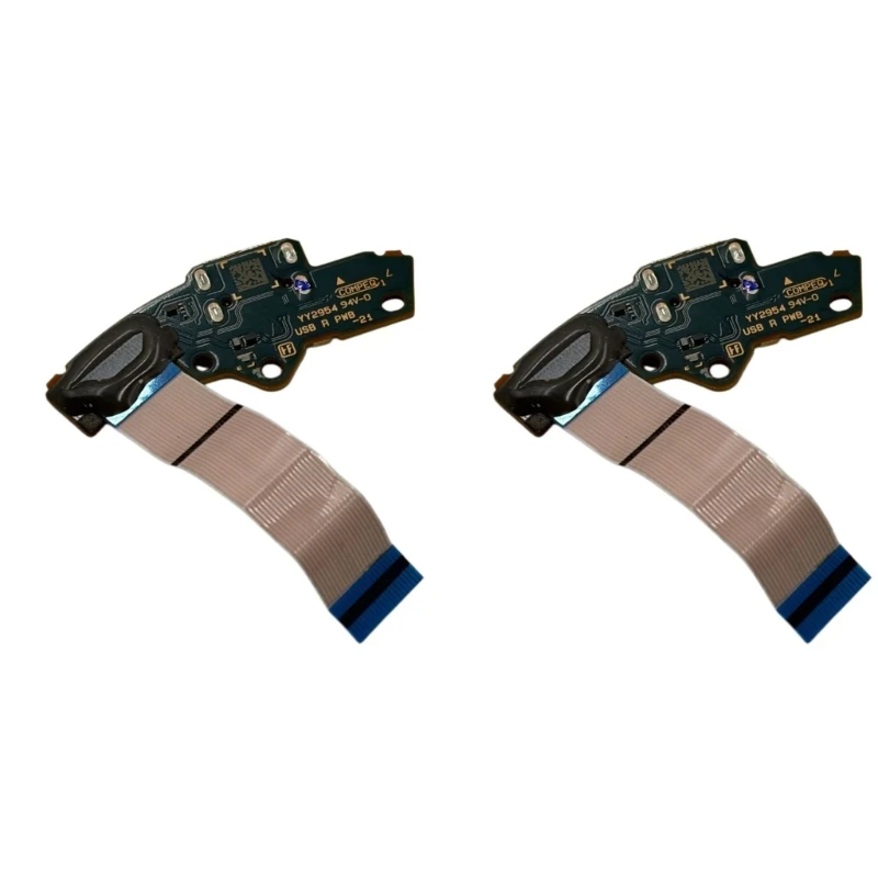 Placa puerto carga USB‑C para reparación auriculares, pieza de repuesto
