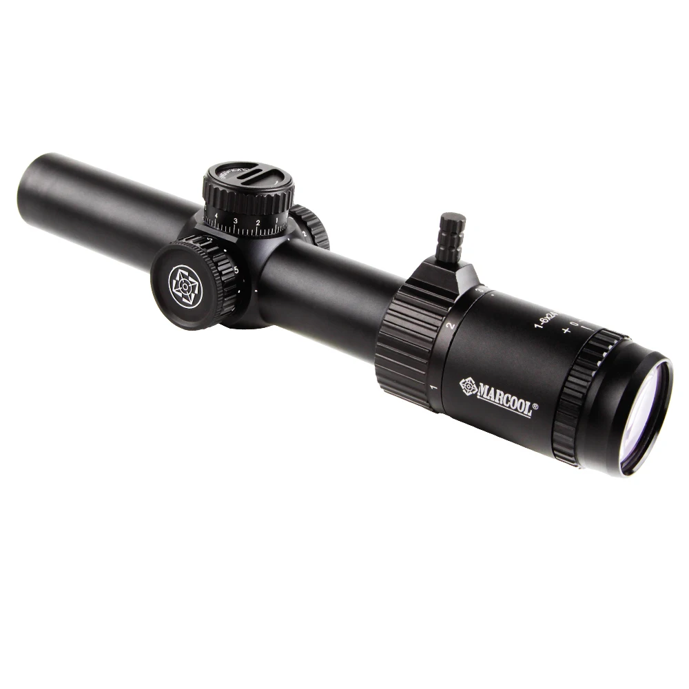 MARCOOL STALKER visor LPVO SFP con IR para caza y montaje - imagen 2