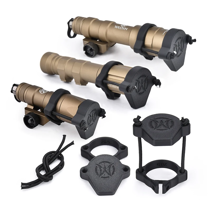 WADSN Linterna táctica funda protector de lente y reflector - imagen 4