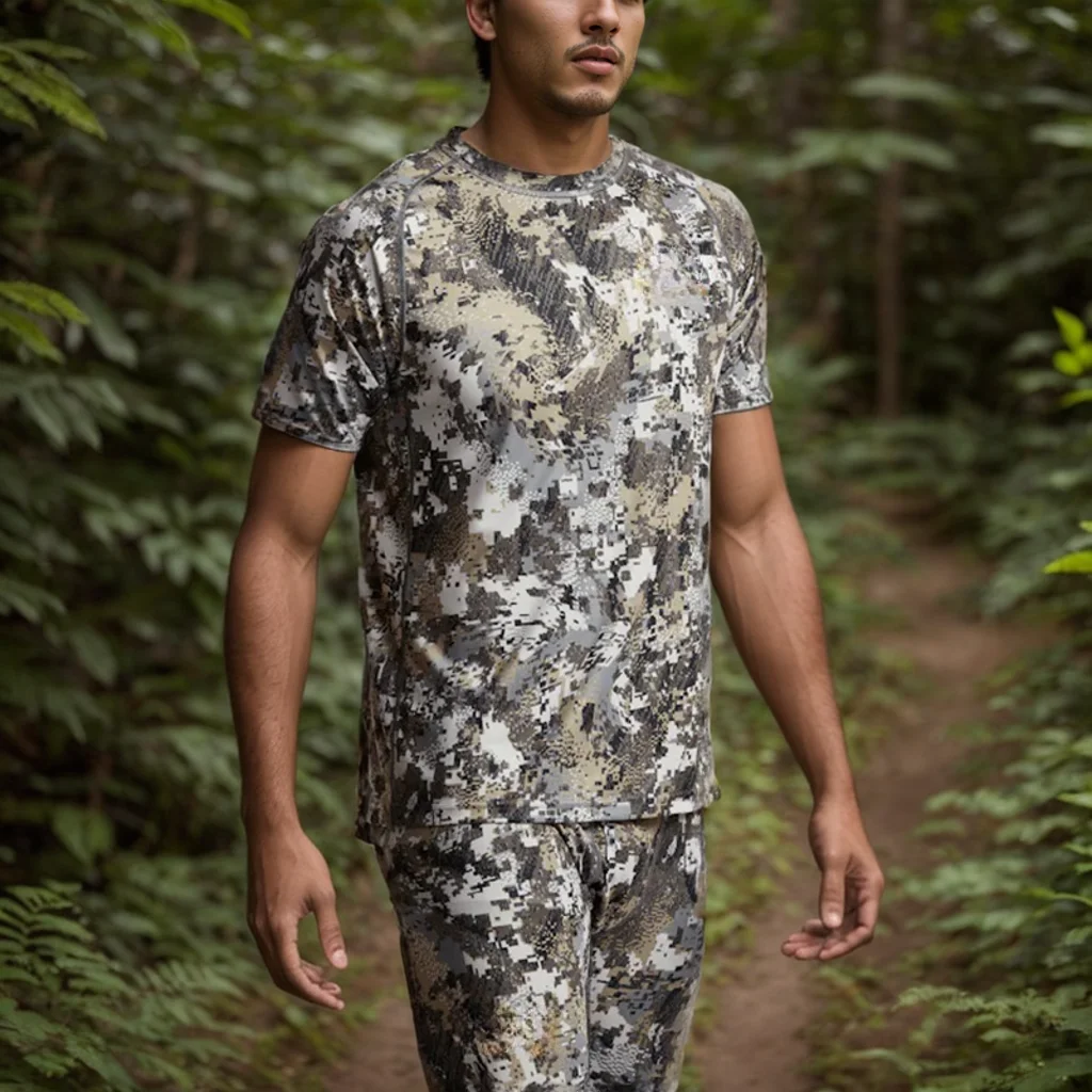 Camiseta táctica antibacteriana secado rápido camuflaje manga corta - imagen 2