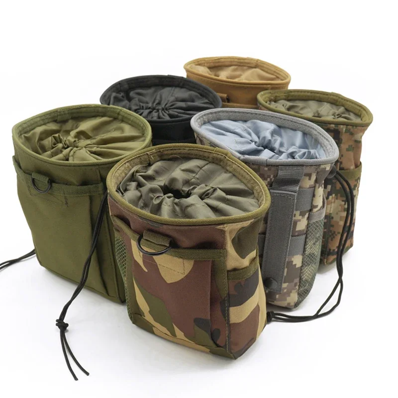 Bolsa táctica porta munición MOLLE con bolsillo para herramientas