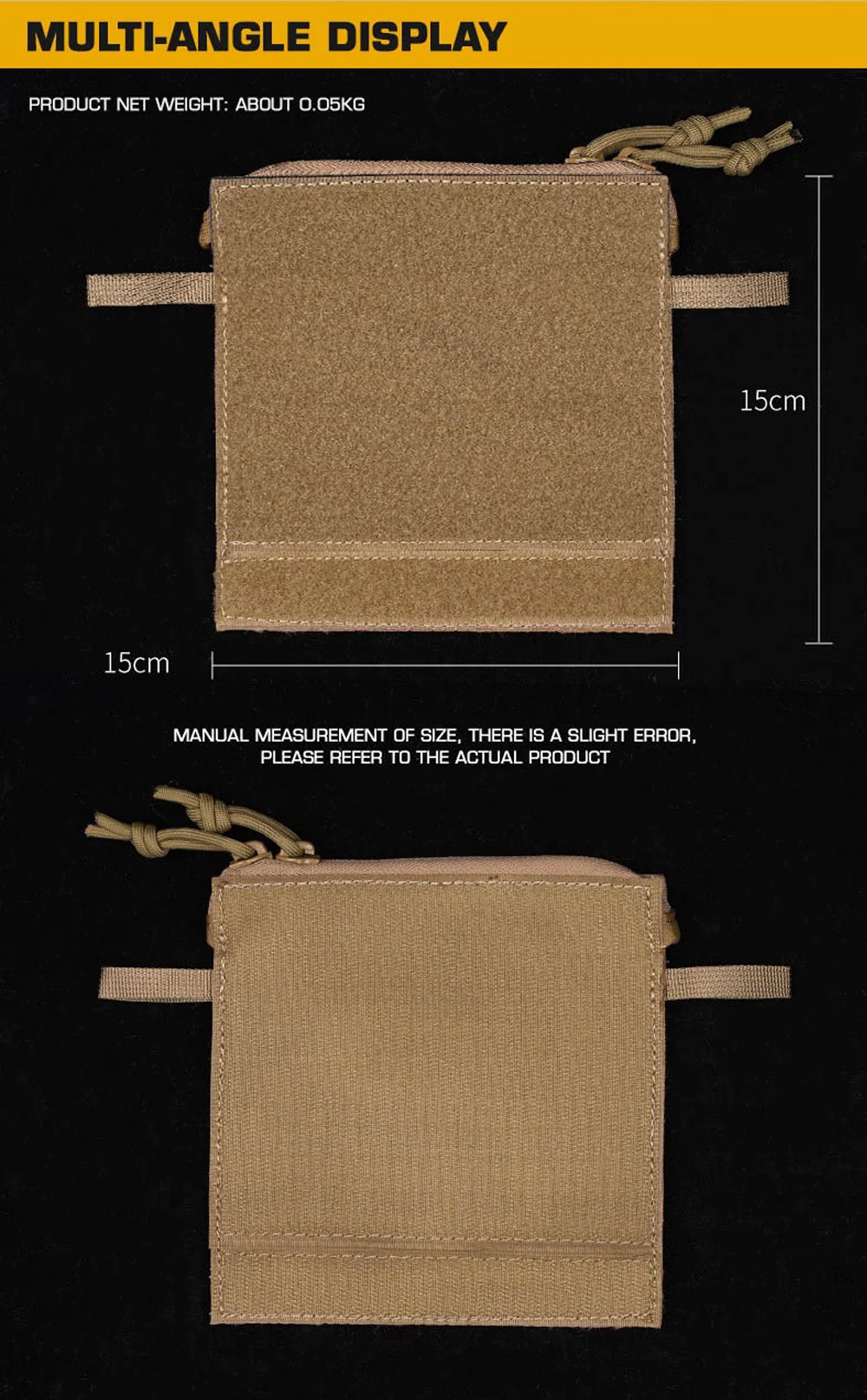 Tejido Cordura y acabados del conjunto
