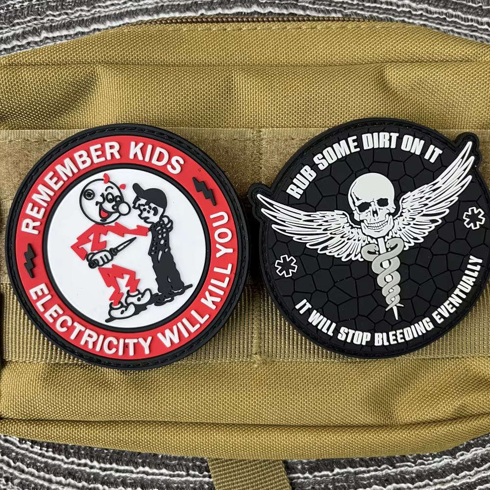 Parche PVC REMEMBER KIDS detalle
