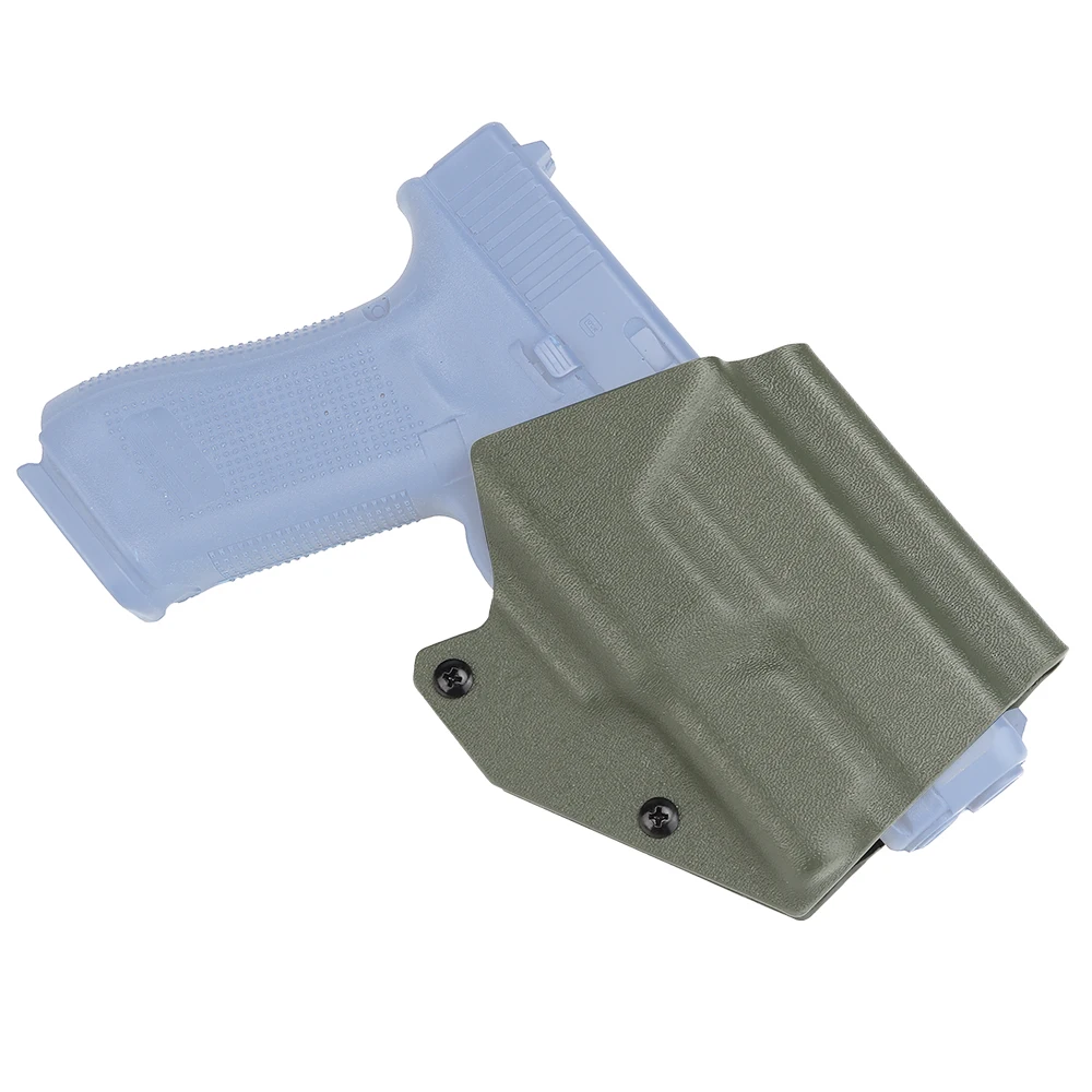 Funda táctica Kydex Glock 17/19/45 con clip QLS rápido Airsoft - imagen 5
