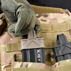 Funda protectora cargador M4 AR15 5,56 con MOLLE y tirador rápido