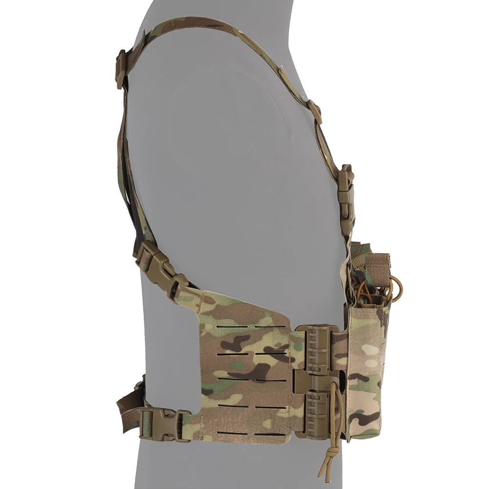 Chaleco Táctico MOLLE con Portacargadores Cuádruple 5.56/7.62 - imagen 3