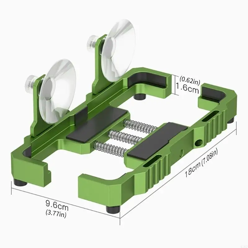 Soporte móvil con ventosa y abrazadera, ancho ajustable - imagen 2