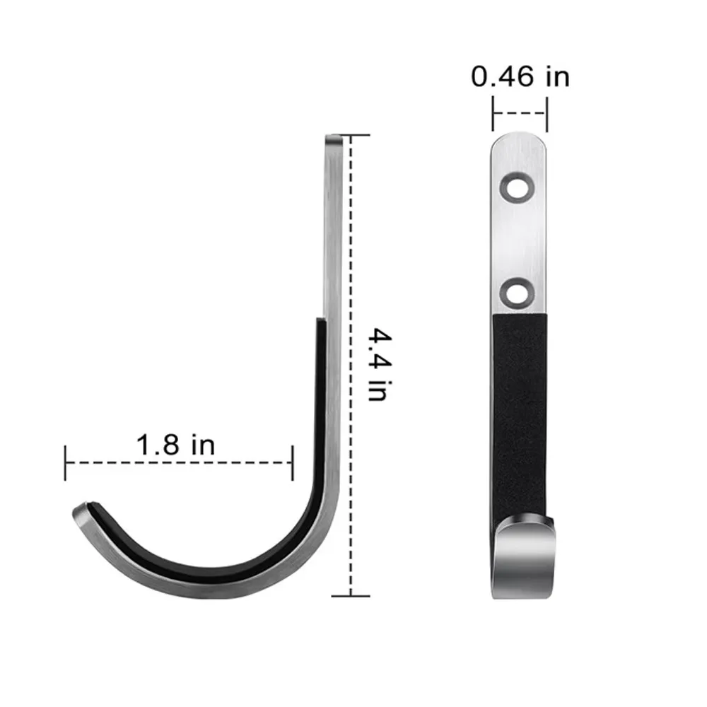 Soporte de pared para armas con ganchos acolchados universal - imagen 5