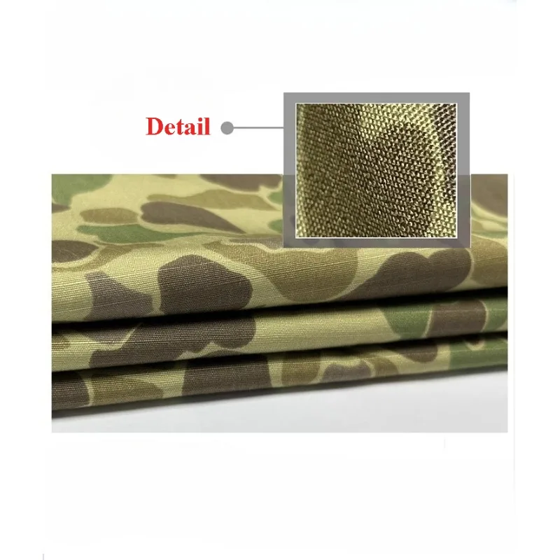 Tela ripstop camuflaje táctica de nailon y algodón para proyectos - imagen 3