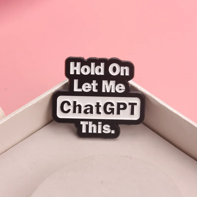 Pin broche esmalte humor tecnológico para chaqueta táctica - imagen 5