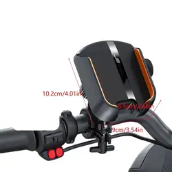 Soporte para teléfono móvil universal a retrovisor, bicicleta eléctrica