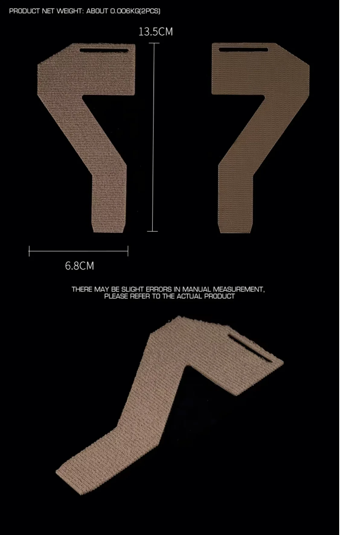 Funda WOSPORT MOLLE Mag Pouch Diagonal con cierre de velcro y sistema de fijación lateral