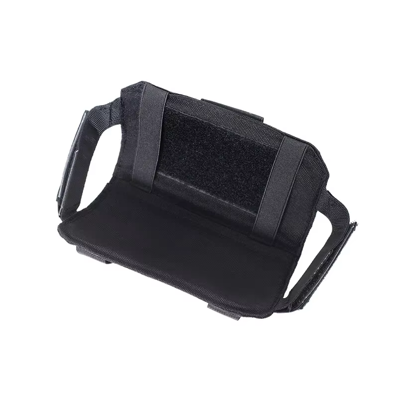 Chaleco táctico MOLLE con bolsillo frontal móvil y porta mapas