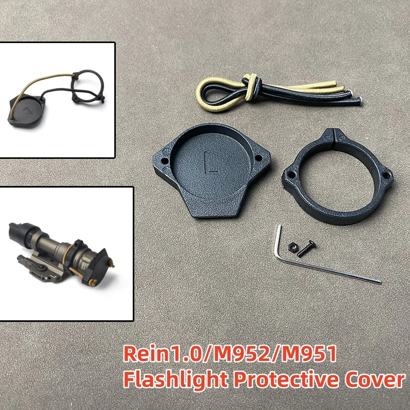 Tapa de luz protectora de lente para linterna táctica Modlite - imagen 4